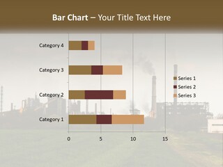 Danger Silhouette Industry PowerPoint Template