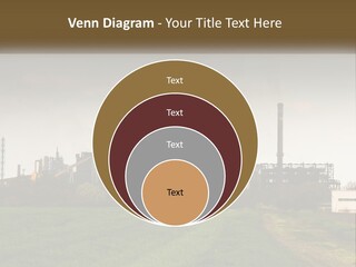 Danger Silhouette Industry PowerPoint Template