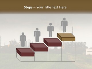Danger Silhouette Industry PowerPoint Template
