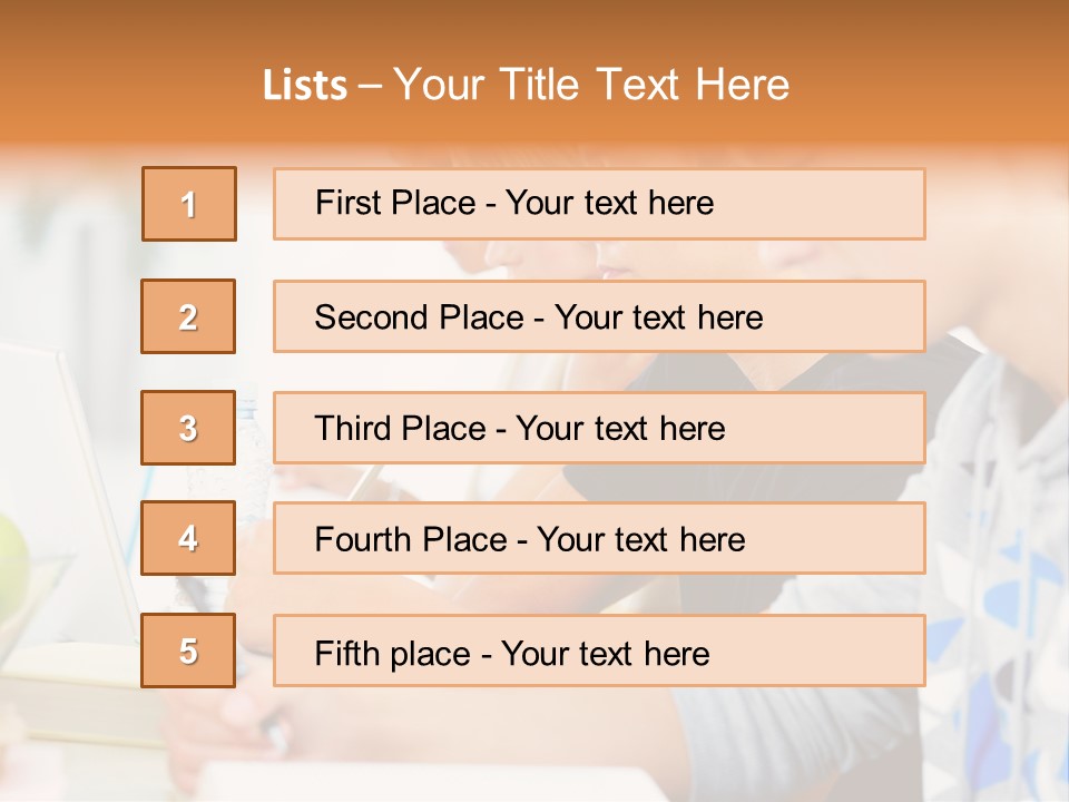A Group Of People Sitting At A Table With A Laptop PowerPoint Template