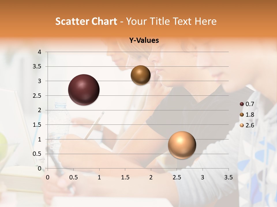 A Group Of People Sitting At A Table With A Laptop PowerPoint Template