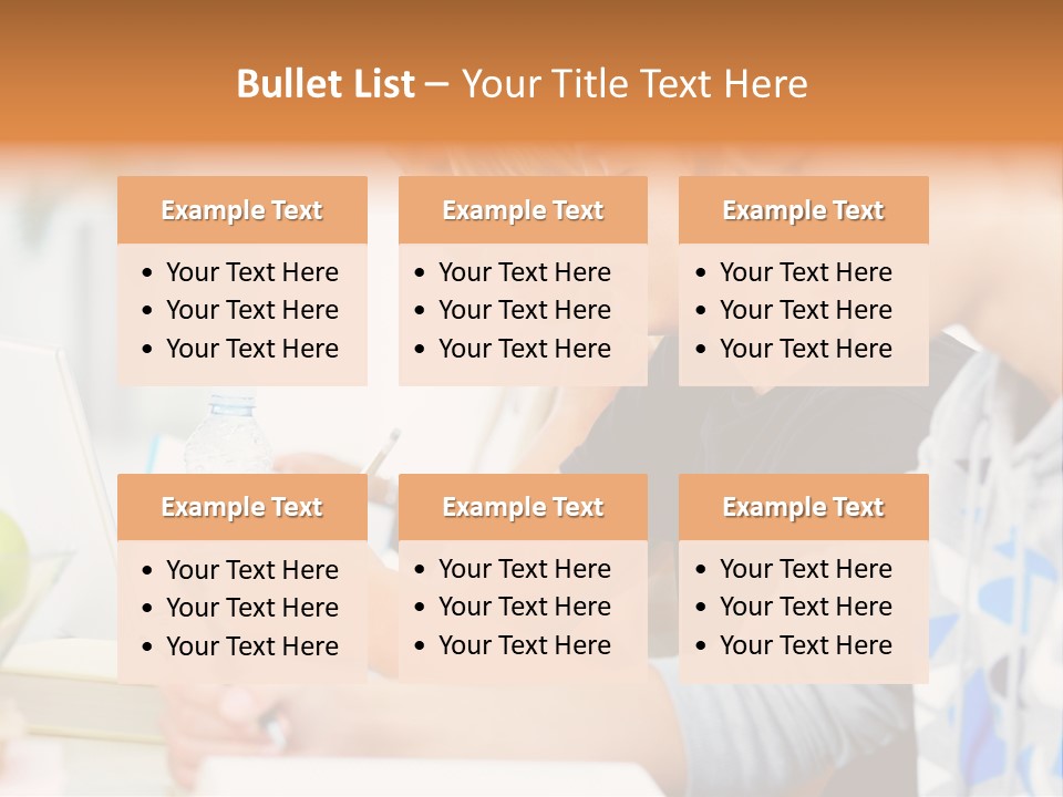 A Group Of People Sitting At A Table With A Laptop PowerPoint Template