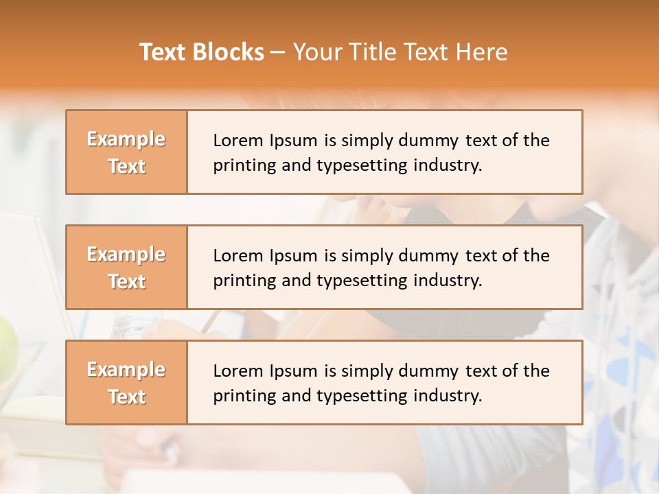 A Group Of People Sitting At A Table With A Laptop PowerPoint Template