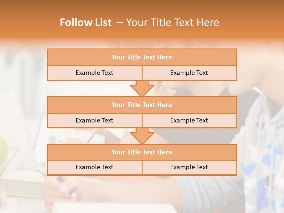 A Group Of People Sitting At A Table With A Laptop PowerPoint Template