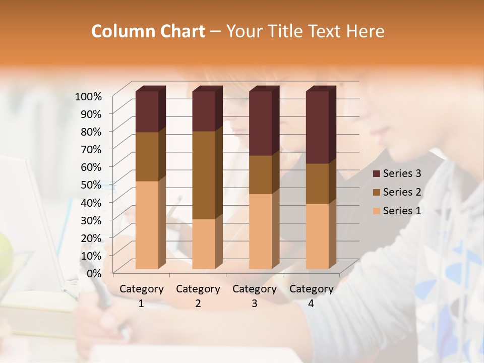 A Group Of People Sitting At A Table With A Laptop PowerPoint Template
