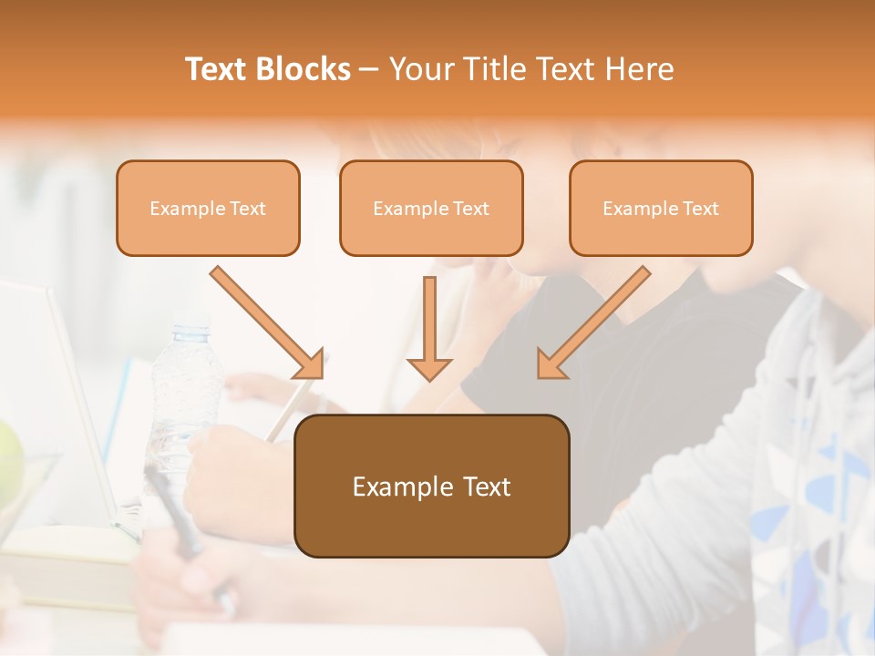 A Group Of People Sitting At A Table With A Laptop PowerPoint Template