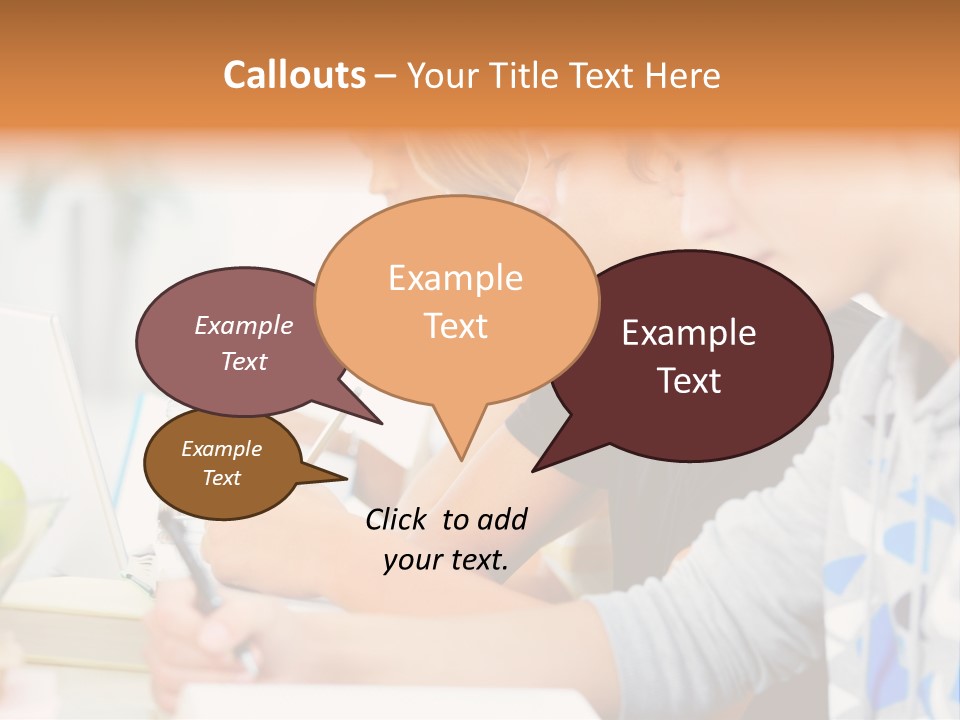 A Group Of People Sitting At A Table With A Laptop PowerPoint Template
