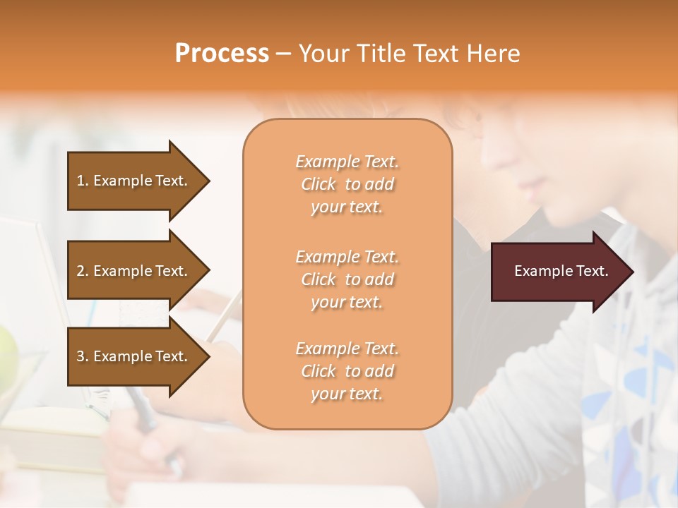 A Group Of People Sitting At A Table With A Laptop PowerPoint Template