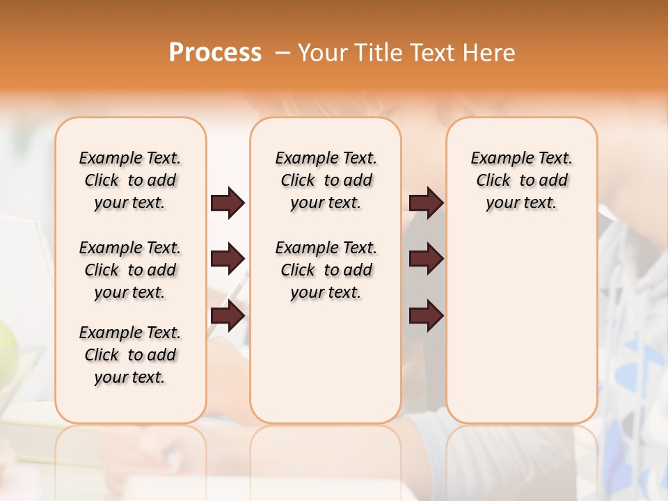A Group Of People Sitting At A Table With A Laptop PowerPoint Template