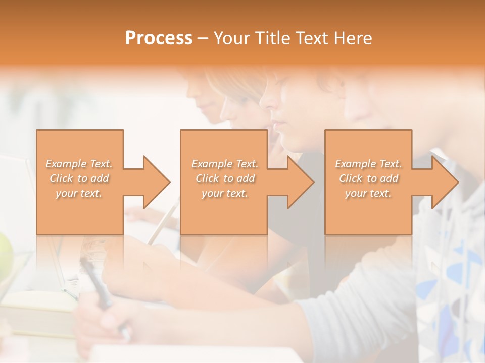 A Group Of People Sitting At A Table With A Laptop PowerPoint Template