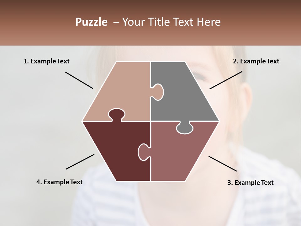 Hair Hope Smiling PowerPoint Template