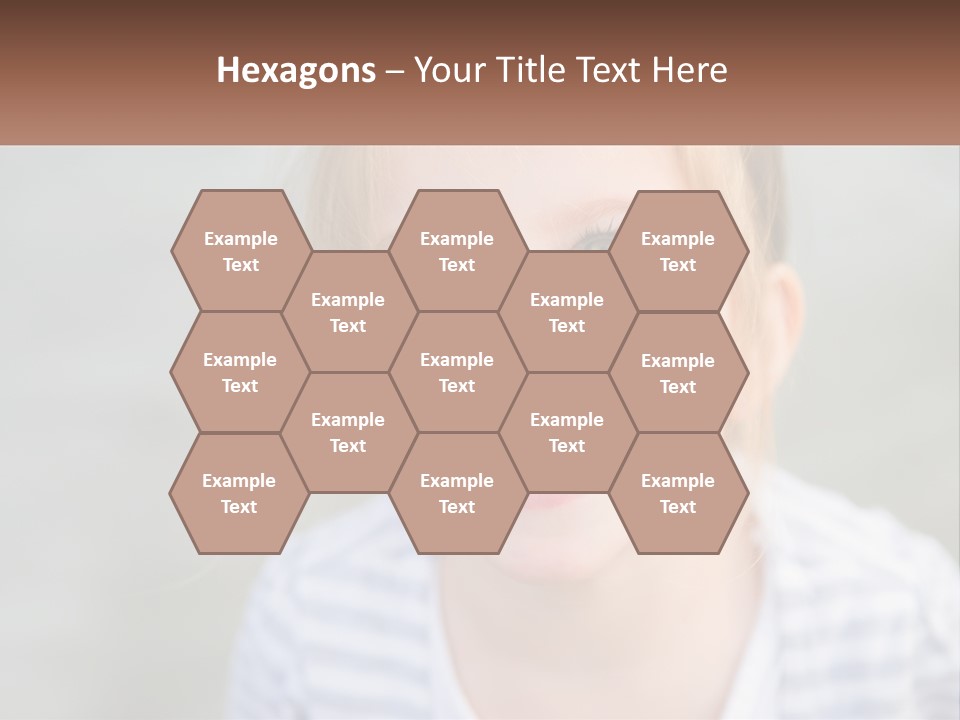 Hair Hope Smiling PowerPoint Template