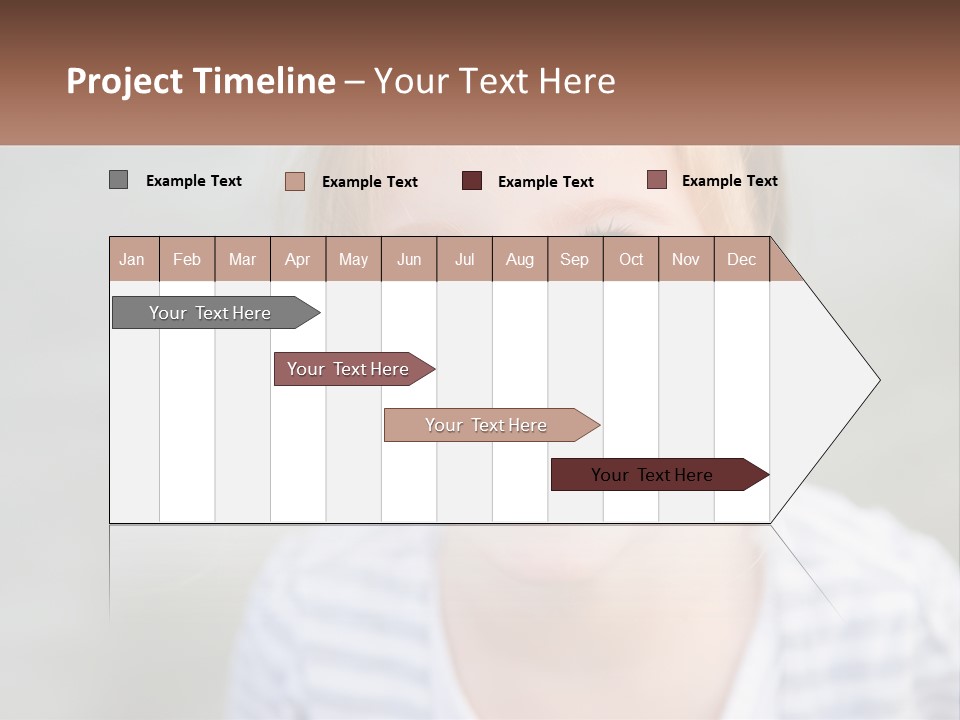 Hair Hope Smiling PowerPoint Template