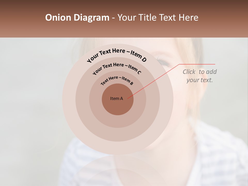 Hair Hope Smiling PowerPoint Template