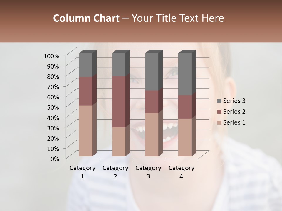 Hair Hope Smiling PowerPoint Template