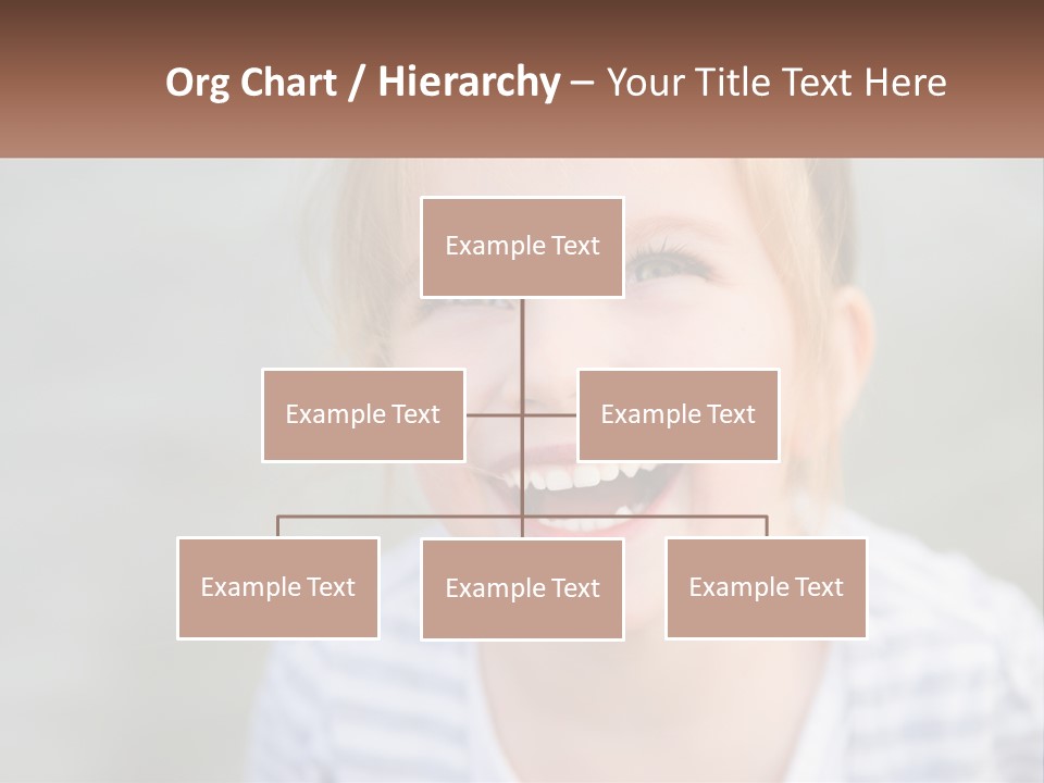 Hair Hope Smiling PowerPoint Template