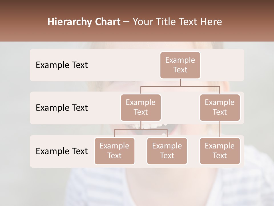 Hair Hope Smiling PowerPoint Template