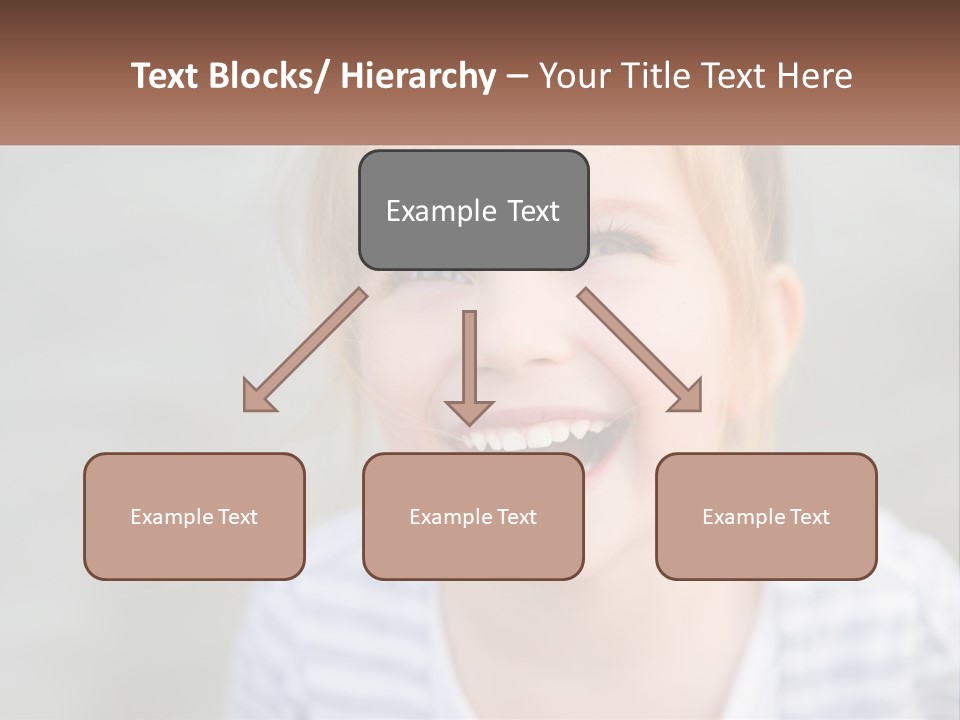Hair Hope Smiling PowerPoint Template