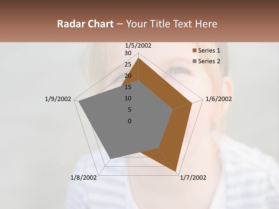 Hair Hope Smiling PowerPoint Template