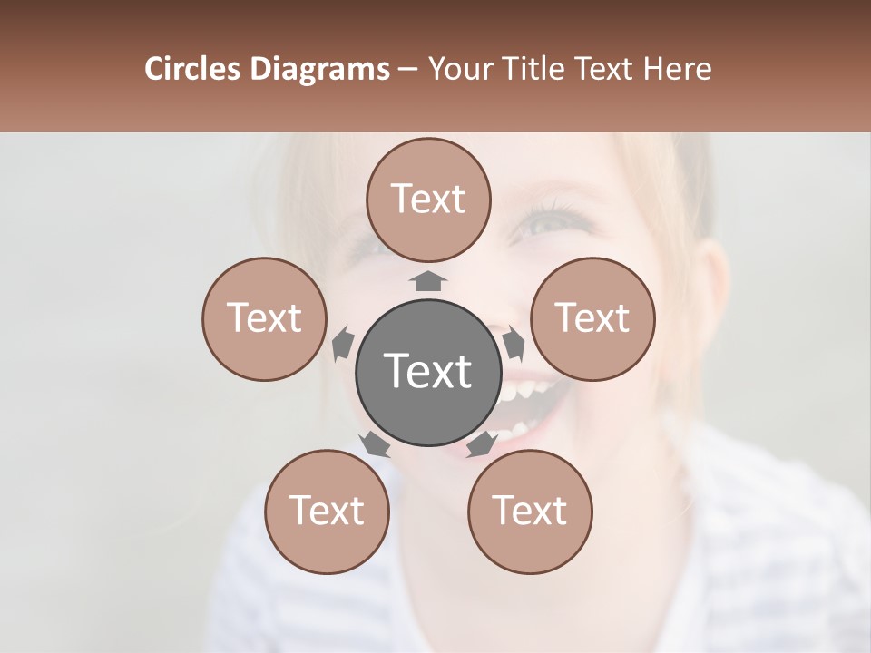 Hair Hope Smiling PowerPoint Template