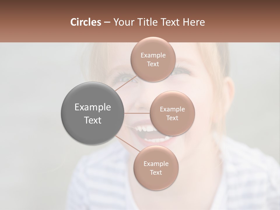 Hair Hope Smiling PowerPoint Template