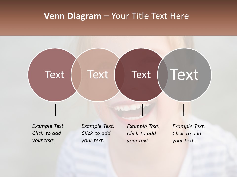 Hair Hope Smiling PowerPoint Template