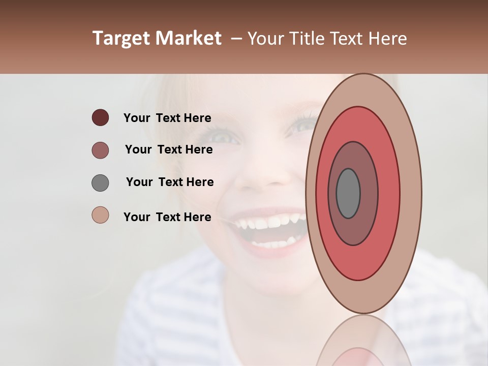 Hair Hope Smiling PowerPoint Template