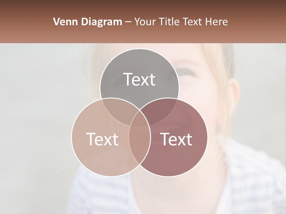 Hair Hope Smiling PowerPoint Template