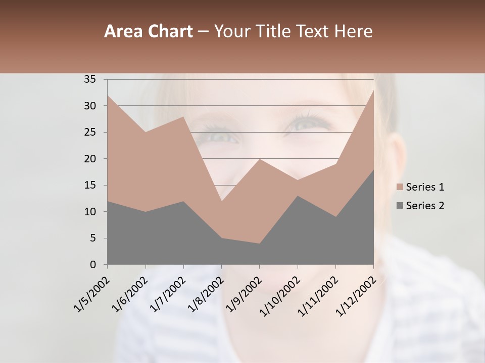Hair Hope Smiling PowerPoint Template