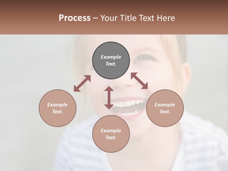 Hair Hope Smiling PowerPoint Template