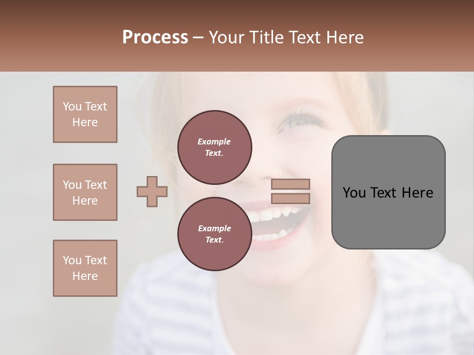 Hair Hope Smiling PowerPoint Template