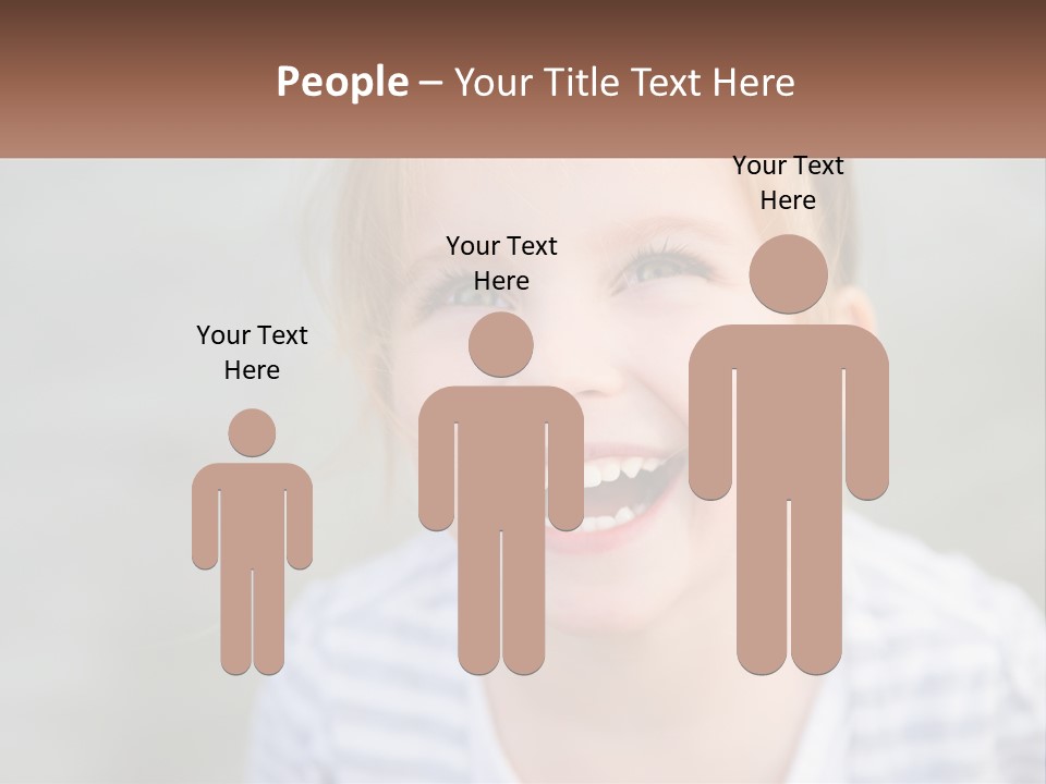 Hair Hope Smiling PowerPoint Template