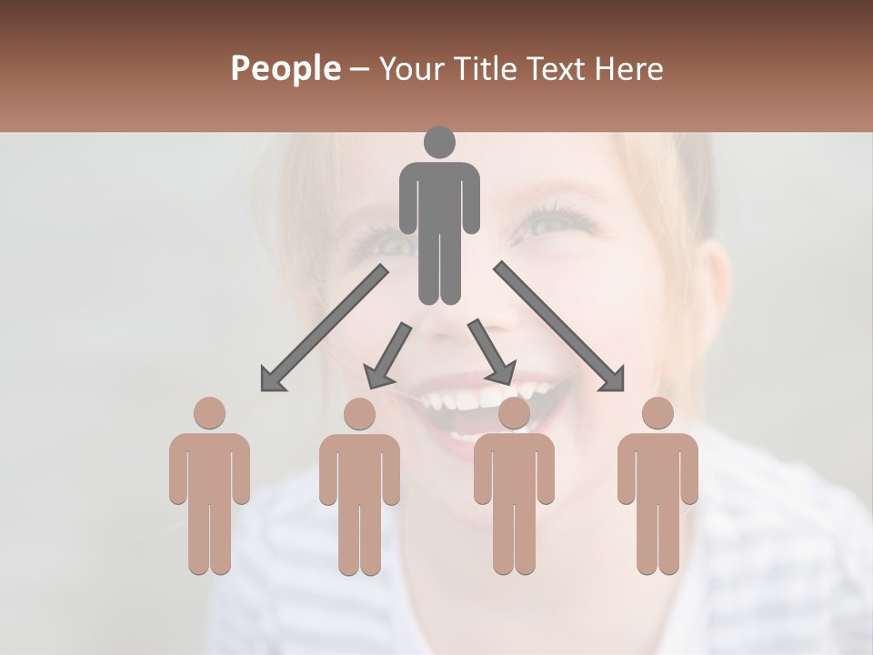 Hair Hope Smiling PowerPoint Template