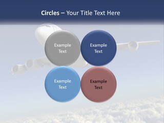 Weather Vehicle Sky PowerPoint Template