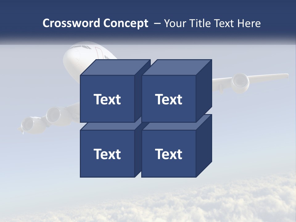 Weather Vehicle Sky PowerPoint Template