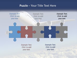 Weather Vehicle Sky PowerPoint Template