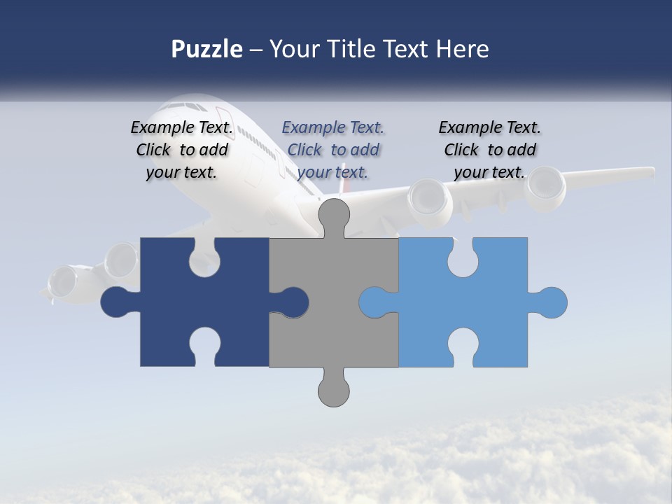 Weather Vehicle Sky PowerPoint Template