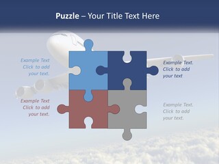 Weather Vehicle Sky PowerPoint Template