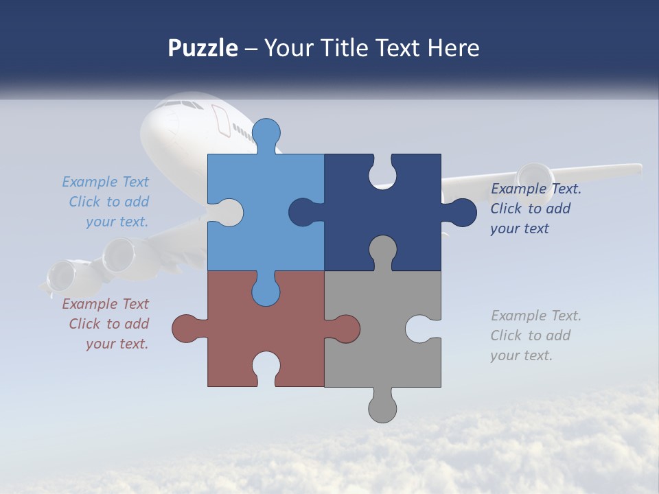 Weather Vehicle Sky PowerPoint Template