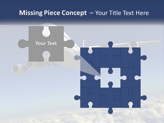 Weather Vehicle Sky PowerPoint Template