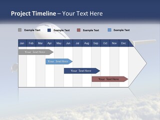 Weather Vehicle Sky PowerPoint Template