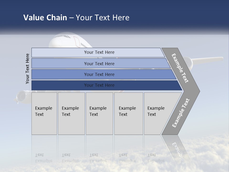 Weather Vehicle Sky PowerPoint Template