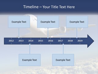 Weather Vehicle Sky PowerPoint Template