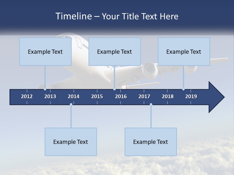 Weather Vehicle Sky PowerPoint Template