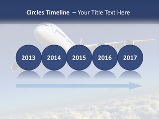 Weather Vehicle Sky PowerPoint Template