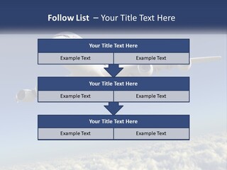 Weather Vehicle Sky PowerPoint Template