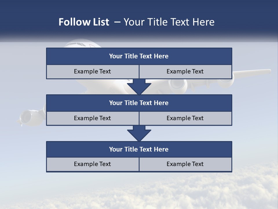 Weather Vehicle Sky PowerPoint Template