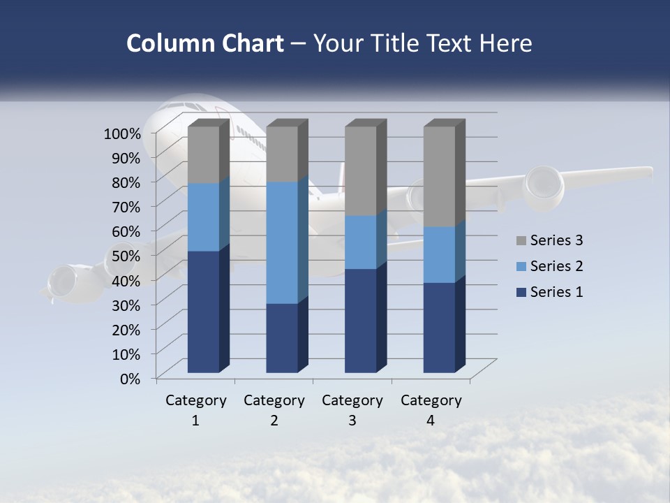 Weather Vehicle Sky PowerPoint Template