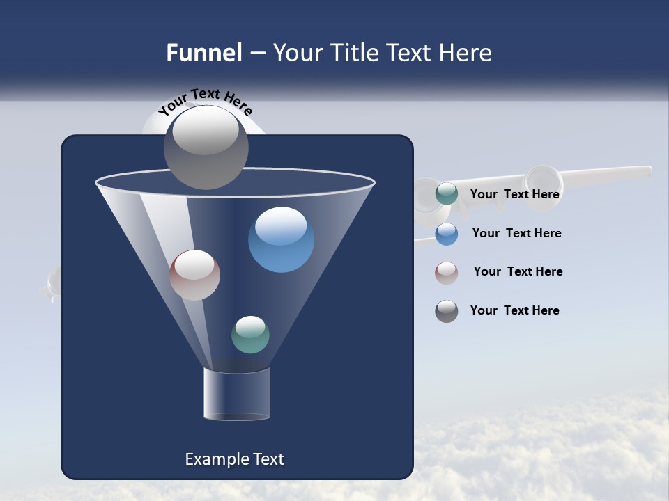Weather Vehicle Sky PowerPoint Template