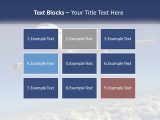 Weather Vehicle Sky PowerPoint Template